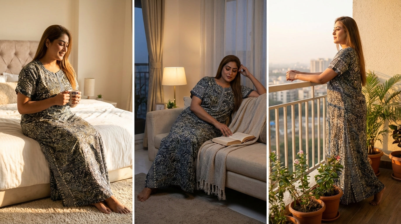 Cotton vs Synthetic Nightwear: What Every Indian Woman Should Know Before Buying