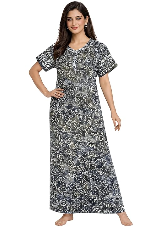 ZAYU Nighty | Authentic Batik Style Print